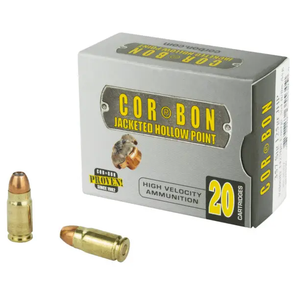 CORBON 357SIG AMMO 125GR JHP 20/500