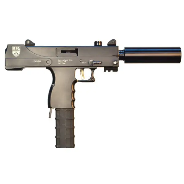 MPA PISTOL 9MM 6 30RD TB BLK