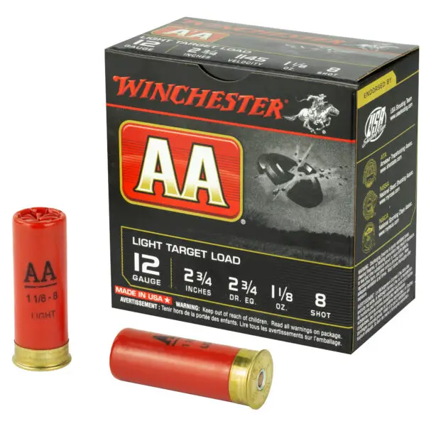 WIN AA TRGT 12GA 2.75 #8 25/250