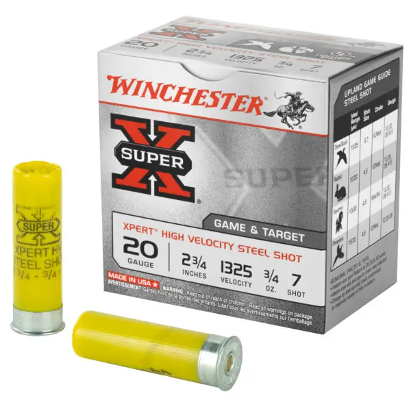 WIN XPERT TRGT 20GA 2.75 #7 25/250