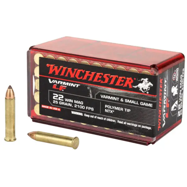 WIN VARMINT LF 22WMR 25GR NTX 50/
